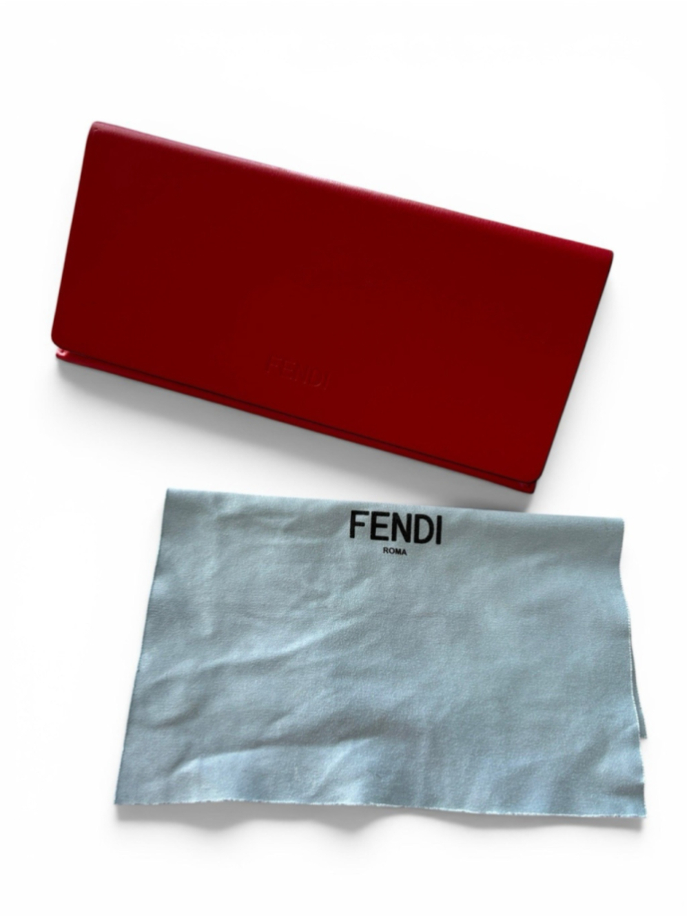 FENDI Sunglasses Hard Case Red Authentic. - Picture 4 of 9
